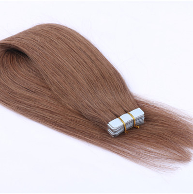 Skin weft Tape in Hair Extension Wholesale Cheap Brown Color Invisible Tape In Human Hair Extensions HN209